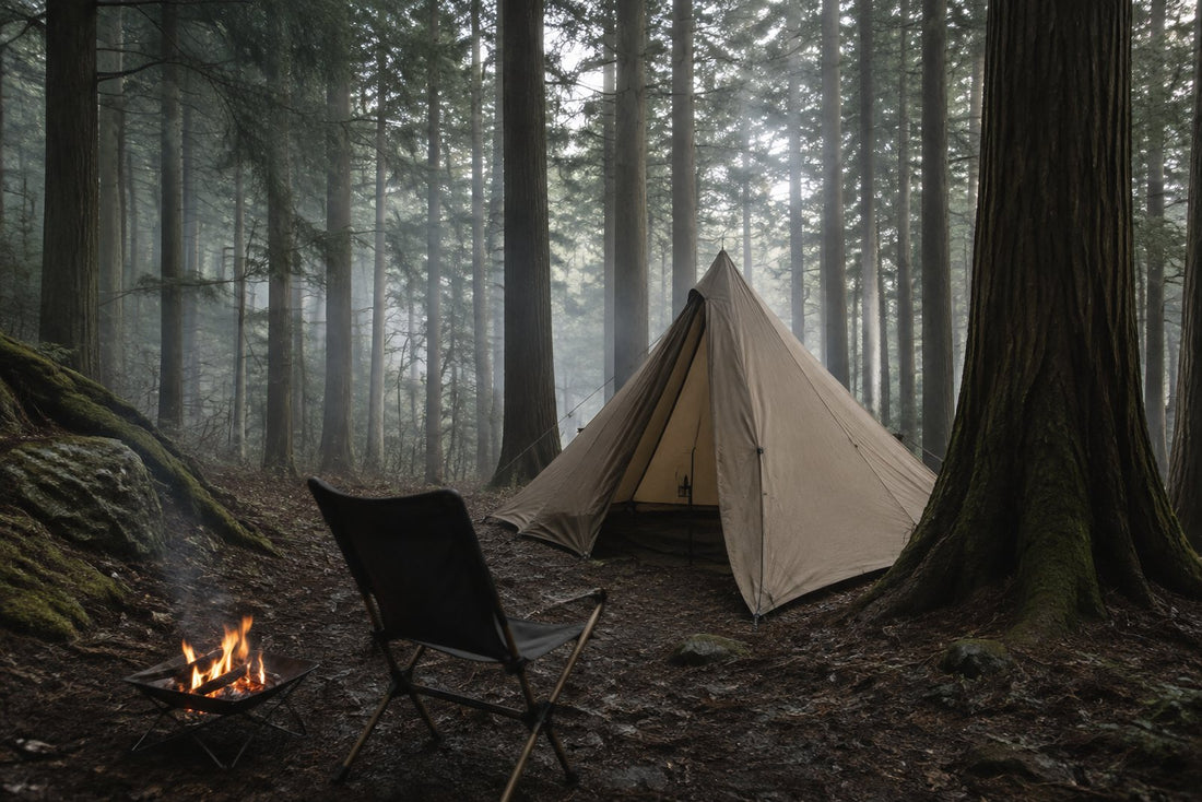 Two Nights Under Cedar. Doshi, Yamanashi.