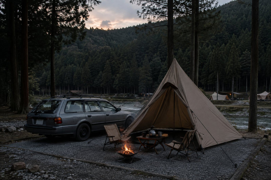 Small Pitch, Big Fire. How Japan Camps.