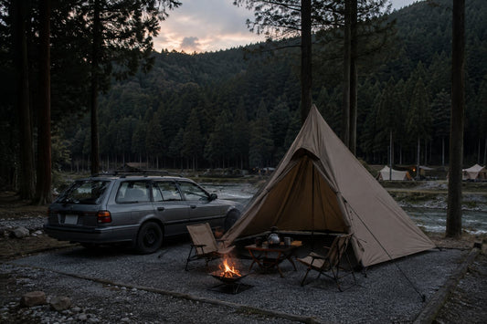 Small Pitch, Big Fire. How Japan Camps.